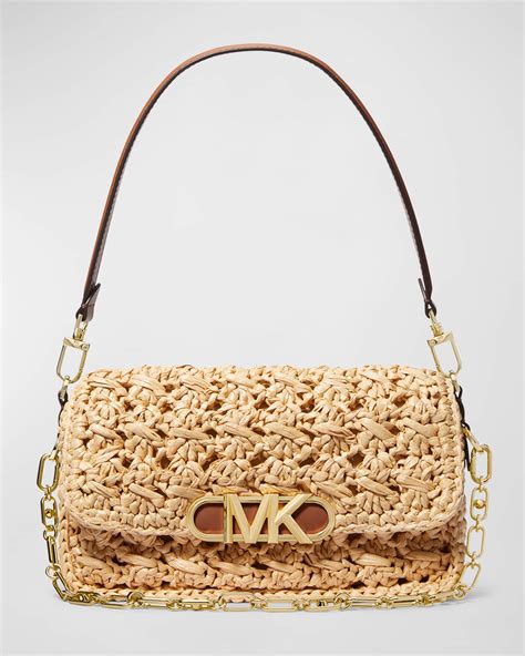 michael kors straw bag ebay|Michael Kors straw handbags clearance.